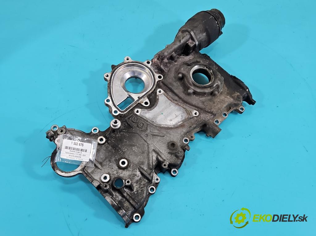 Toyota Avensis III T27 2009-2018 2.0 D4D 126 hp manual 93 kW 1998 cm3 5- obal vačkový  (Kryt motoru )