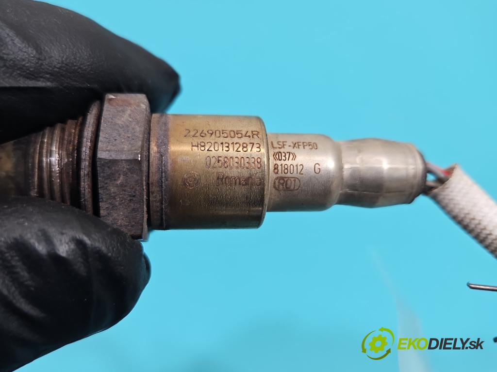 Renault Talisman 2015-2022 1.6 150 HP automatic 110 kW 1618 cm3 4- Sonda lambda 0258030338 (Lambda sonda)