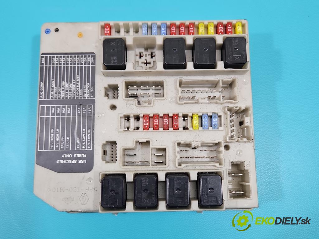 Nissan Note I 2006-2012 1.6 16V 110 hp manual 81 kW 1598 cm3 5- skříňka pojistková 284B7AX61A (Pojistková skříňka)