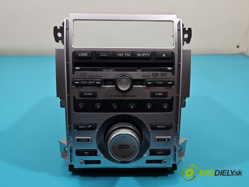 Honda Legend IV 2004-2012 3.5 V6 295HP automatic 217 kW 3471 cm3 4- Radio originál 39100-SJA-G01
