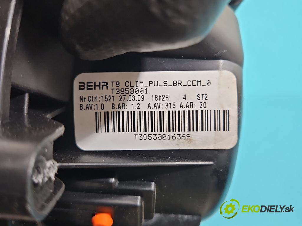 Peugeot 3008 I 2009-2016 1.6 hdi 109 hp manual 80 kW 1560 cm3 5- ventilátor vzduchu T39530016369
