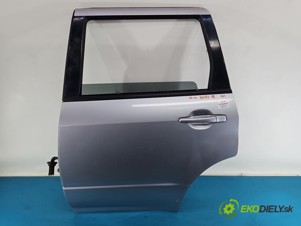 Mitsubishi Outlander I 2003-2006 2.0 16V 136hp manual 100 kW 1997 cm3 5- dveře zadní levé  (Klika dveří ostatní)