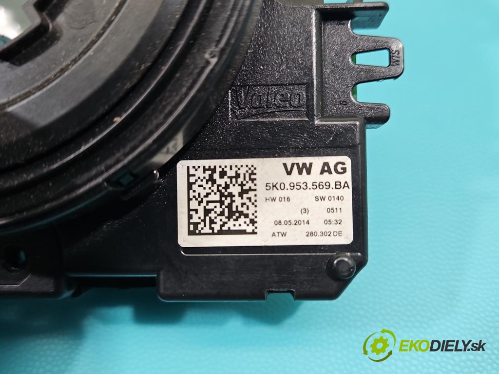 Vw Passat B7 2010-2014 2.0 tdi 140 hp manual 103 kW 1968 cm3 4- Páska: airbag 5K0953569BA (Airbag)