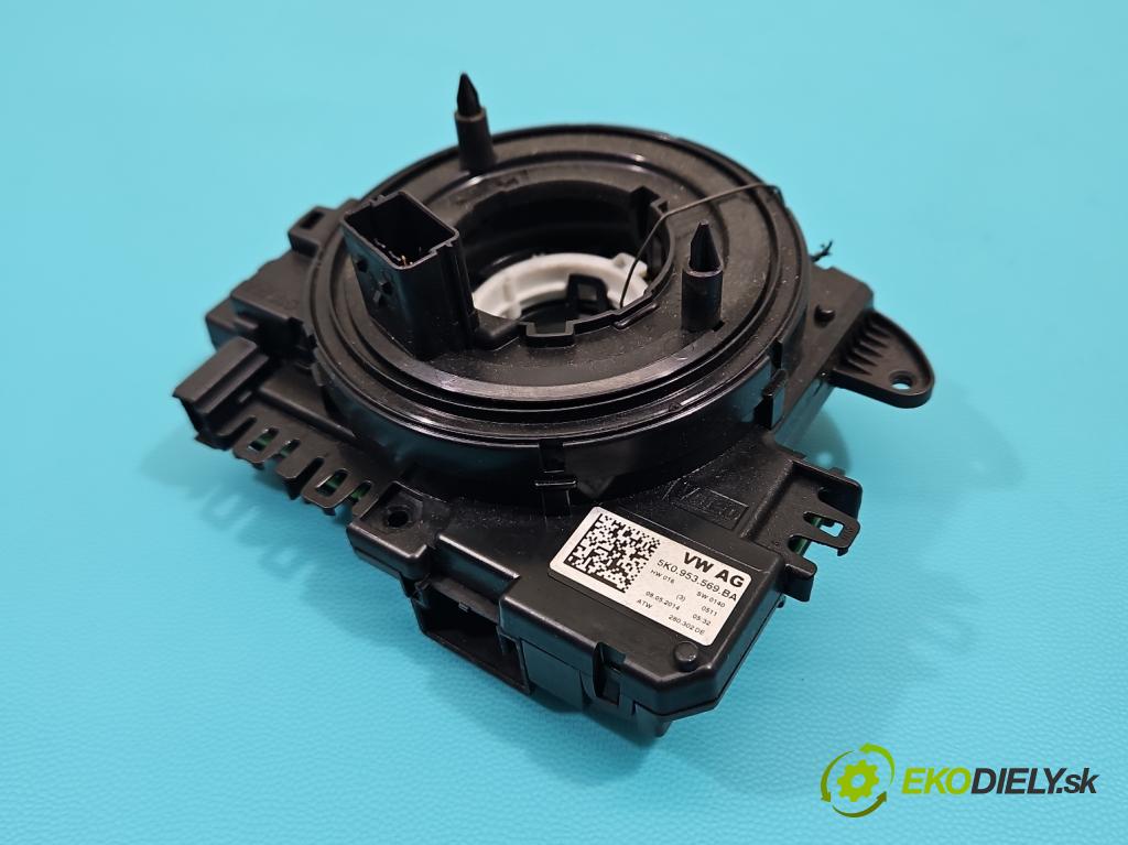 Vw Passat B7 2010-2014 2.0 tdi 140 hp manual 103 kW 1968 cm3 4- Páska: airbag 5K0953569BA (Airbag)