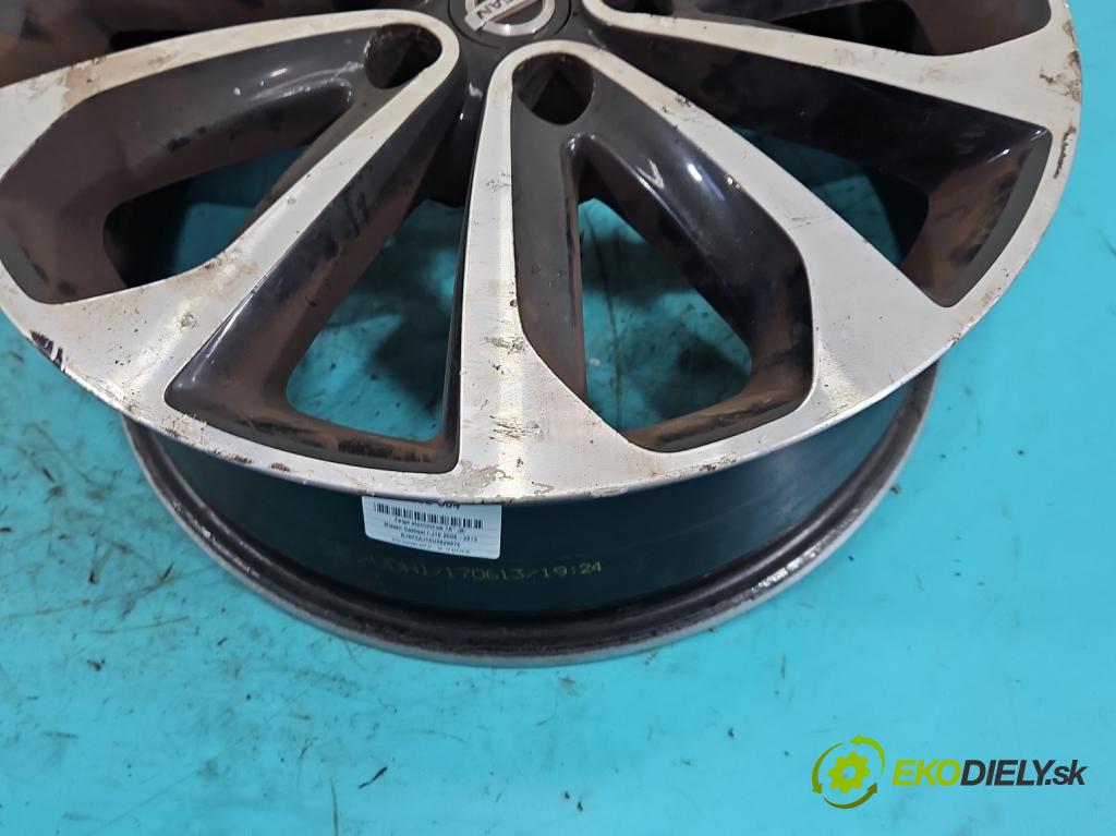 Nissan Qashqai I J10 2006-2013 1.6 dci 131 hp manual 96 kW 1598 cm3 5- Felga hliník: 18"