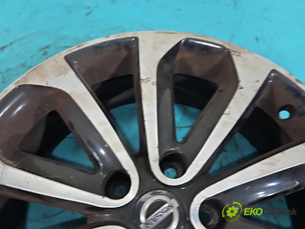 Nissan Qashqai I J10 2006-2013 1.6 dci 131 hp manual 96 kW 1598 cm3 5- Felga hliník: 18"