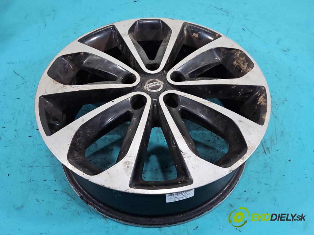 Nissan Qashqai I J10 2006-2013 1.6 dci 131 hp manual 96 kW 1598 cm3 5- Felga hliník: 18