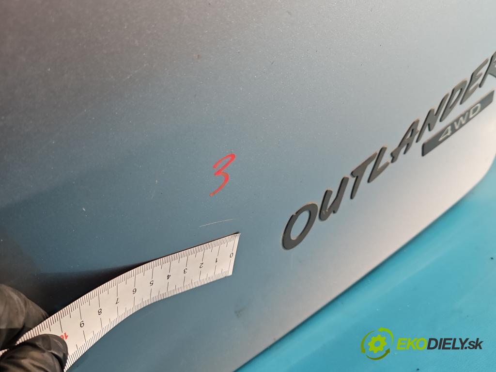 Mitsubishi Outlander I 2003-2006 2.0 16V 136hp manual 100 kW 1997 cm3 5- zadní kufrové dveře  (Zadní kapota (kufr))