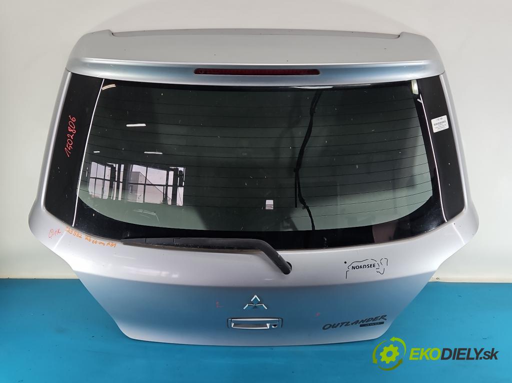 Mitsubishi Outlander I 2003-2006 2.0 16V 136hp manual 100 kW 1997 cm3 5- zadní kufrové dveře  (Zadní kapota (kufr))