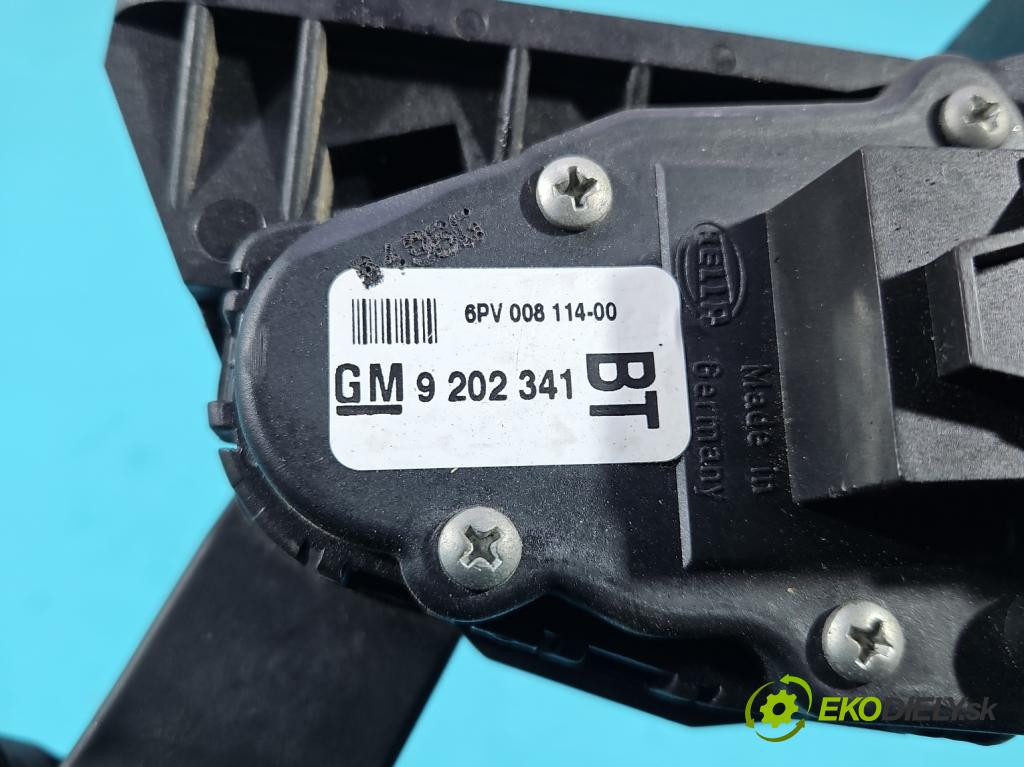 Opel Zafira B 2005-2014 1.9 cdti 150 hp manual 110 kW 1910 cm3 5- pedal plyn: potenciometr: 9202341BT