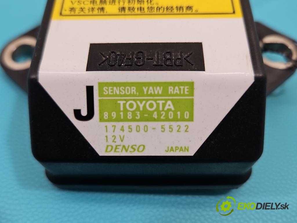 Toyota Rav4 III 2005-2012 2.2 D-CAT 177 hp manual 130 kW 2231 cm3 5- řídící jednotka 89183-42010