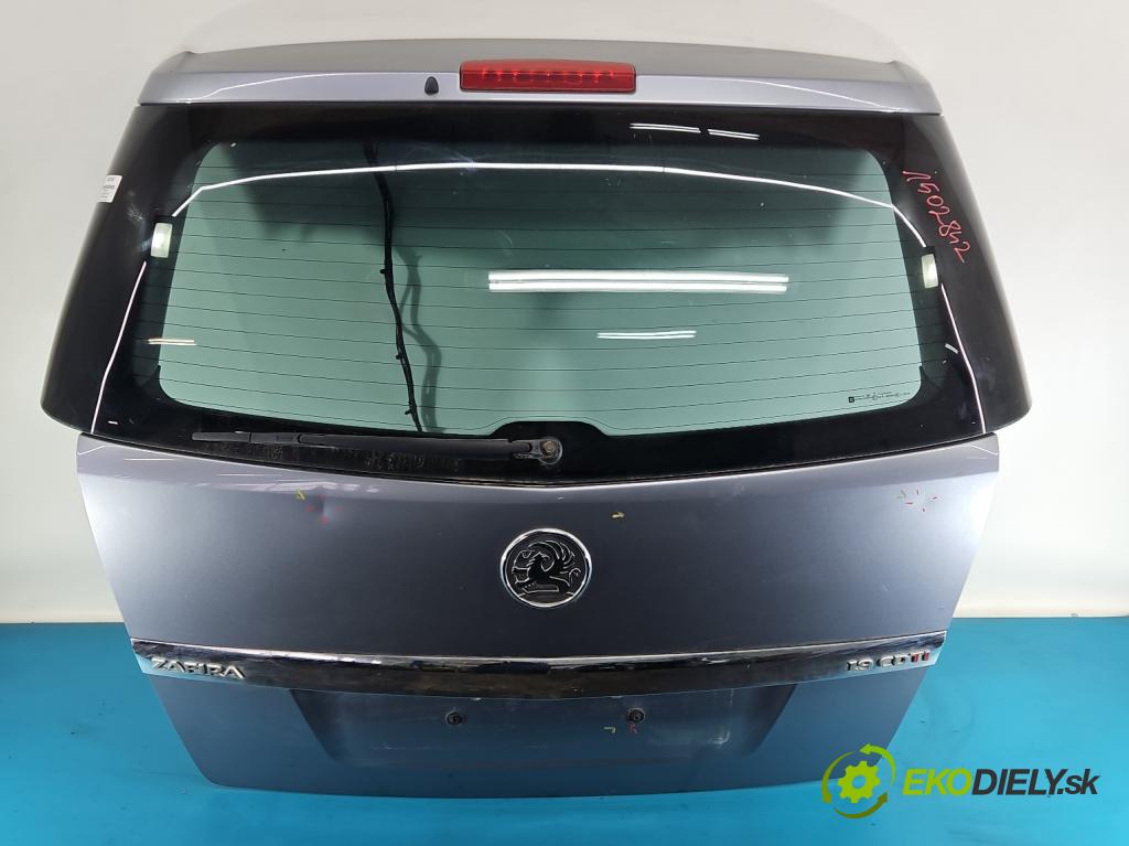 Opel Zafira B 2005-2014 1.9 cdti 150 hp manual 110 kW 1910 cm3 5- zadní kufrové dveře  (Zadní kapota (kufr))