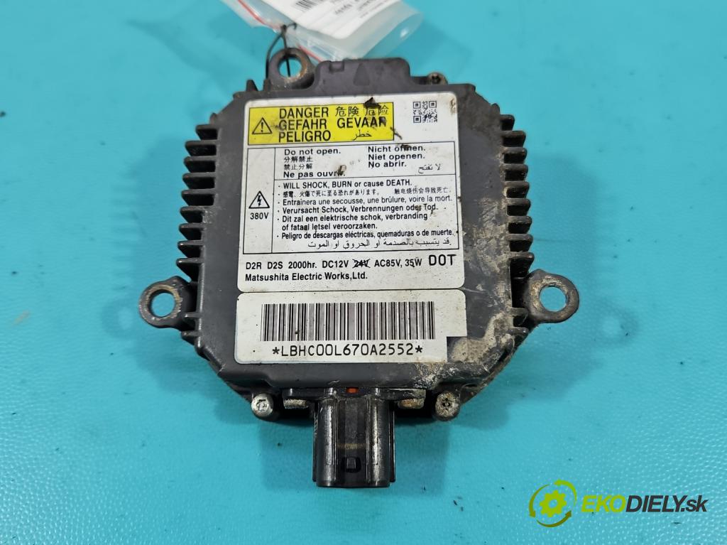 Honda Legend IV 2004-2012 3.5 V6 295HP automatic 217 kW 3471 cm3 4- střídač: xenon (Riadiaca jednotka xenónu)