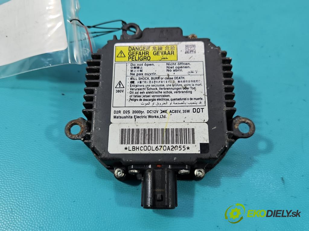 Honda Legend IV 2004-2012 3.5 V6 295HP automatic 217 kW 3471 cm3 4- střídač: xenon  (Riadiaca jednotka xenónu)