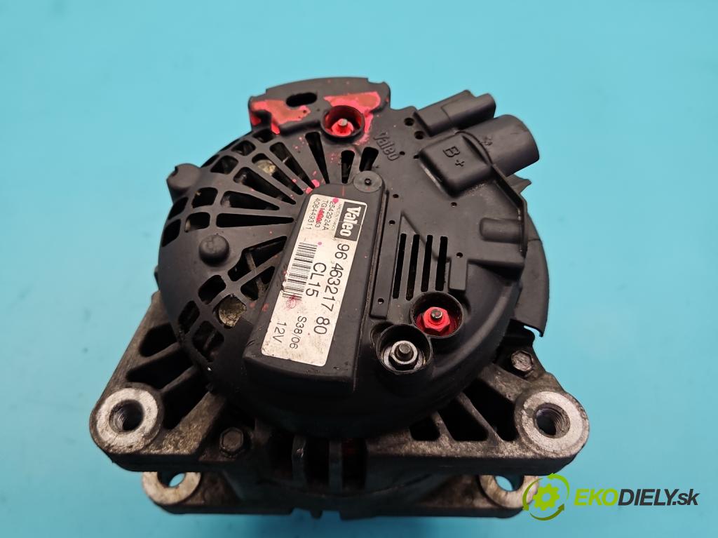 Peugeot 607 2.2 16V 163 HP manual 120 kW 2231 cm3 4- Alternator 9646321780 (Alternátor)