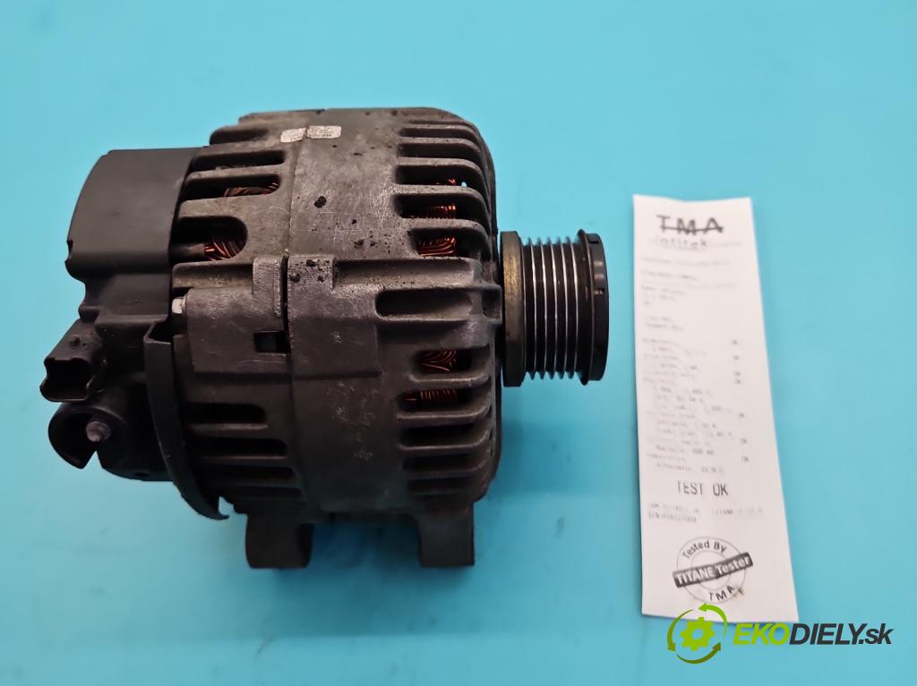 Peugeot 607 2.2 16V 163 HP manual 120 kW 2231 cm3 4- Alternator 9646321780 (Alternátor)