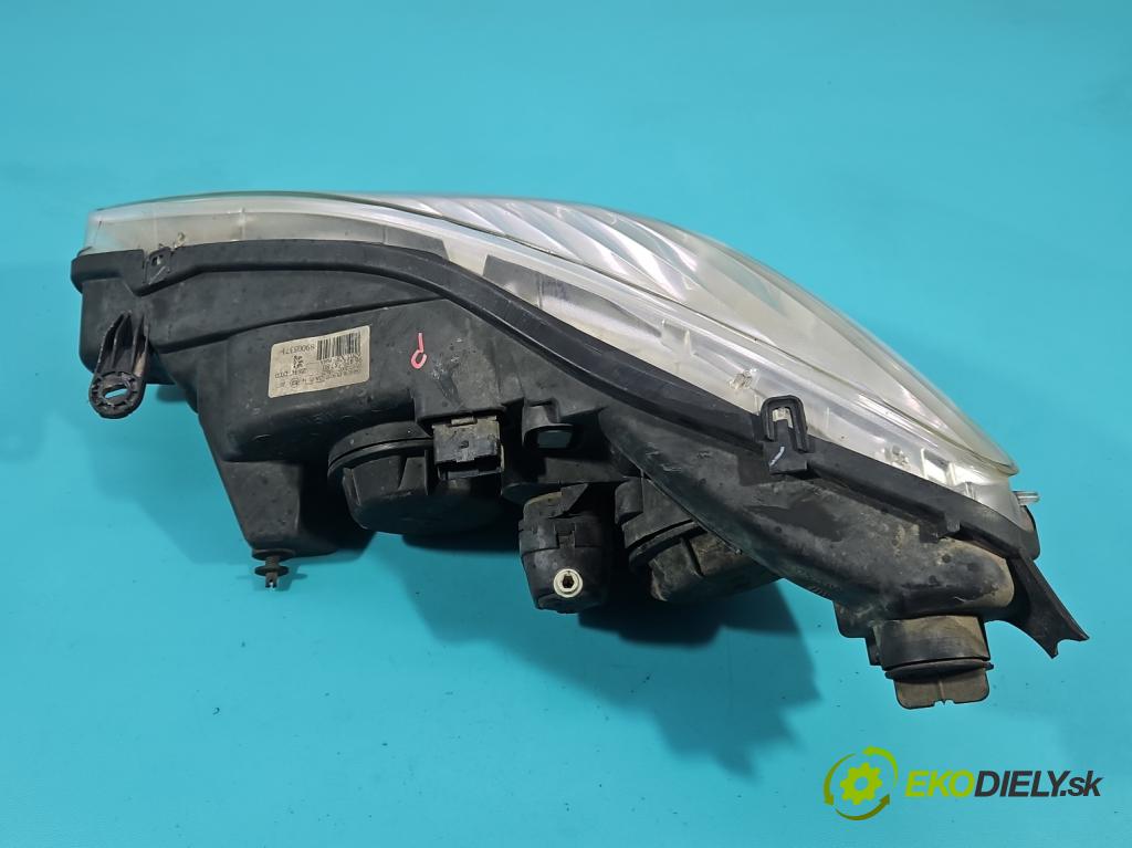 Peugeot 607 2.2 16V 163 HP manual 120 kW 2231 cm3 4- Reflektor: pravý 9641958780 (Svetlo predné pravé)