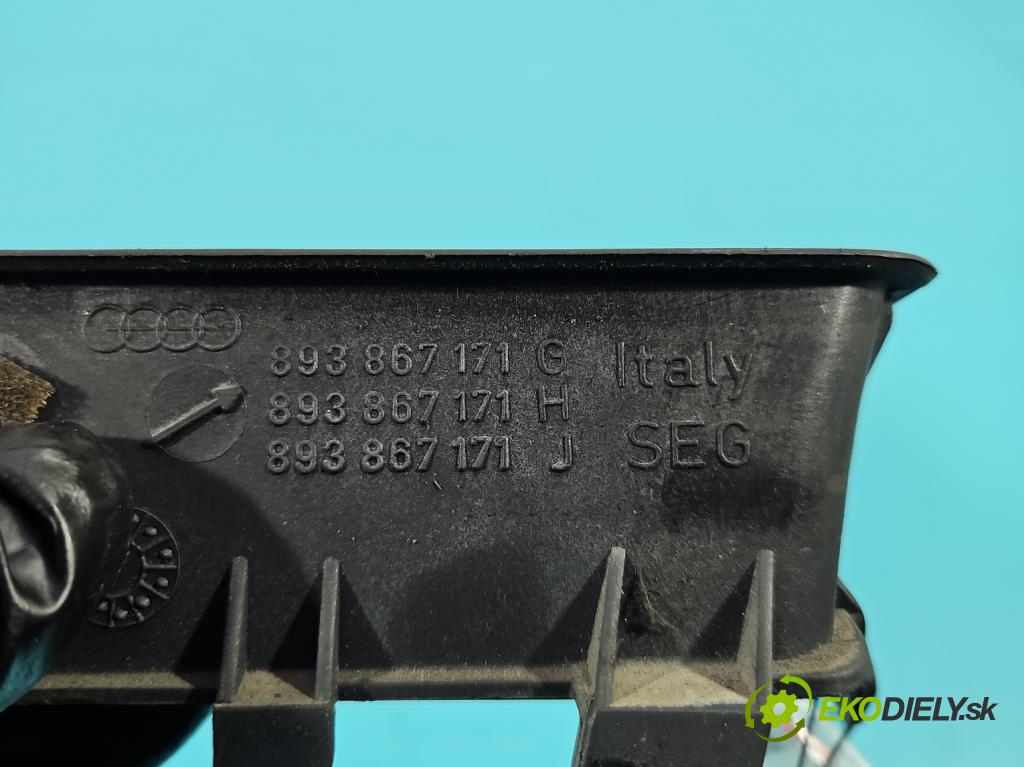 Audi 80 B3 1986-1991 1.8 karburátor: 90 hp manual 66 kW 1781 cm3 4- Přepínač oken zpětných zrcátek 893867171G