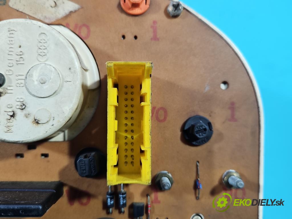 Audi 80 B3 1986-1991 1.8 karburátor: 90 HP manual 66 kW 1781 cm3 4- prístrojovka/ budíky 893919067 (Prístrojová doska)