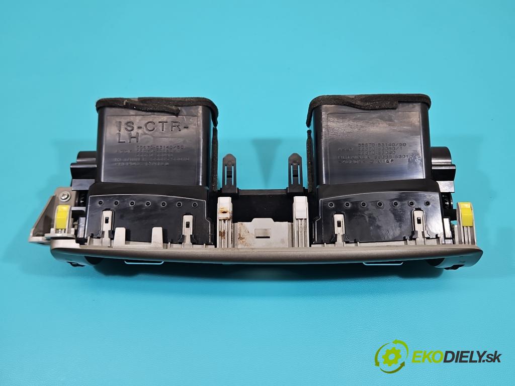 Lexus IS III 2014-2025 2.5 vvti 181KM automatic 133 kW 2494 cm3 4- Mřížka: kúrenia stredová 55670-53140 (Mriežka kúrenia (fukár))