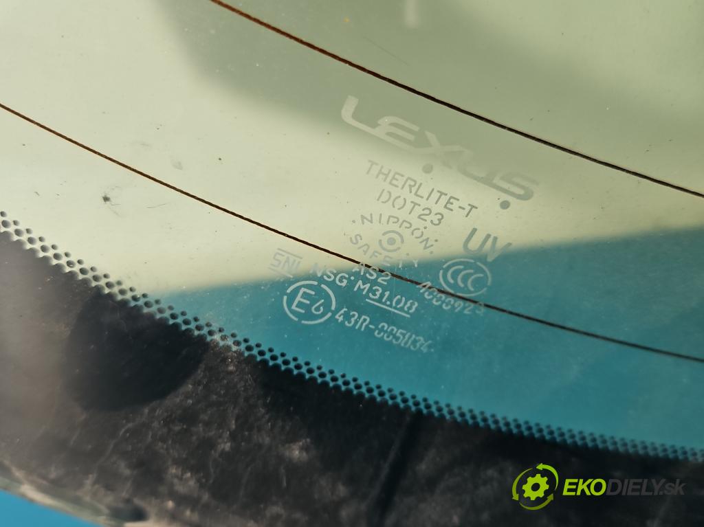 Lexus IS III 2014-2025 2.5 vvti 181KM automatic 133 kW 2494 cm3 4- sklo zadní  (Zadní sklo)