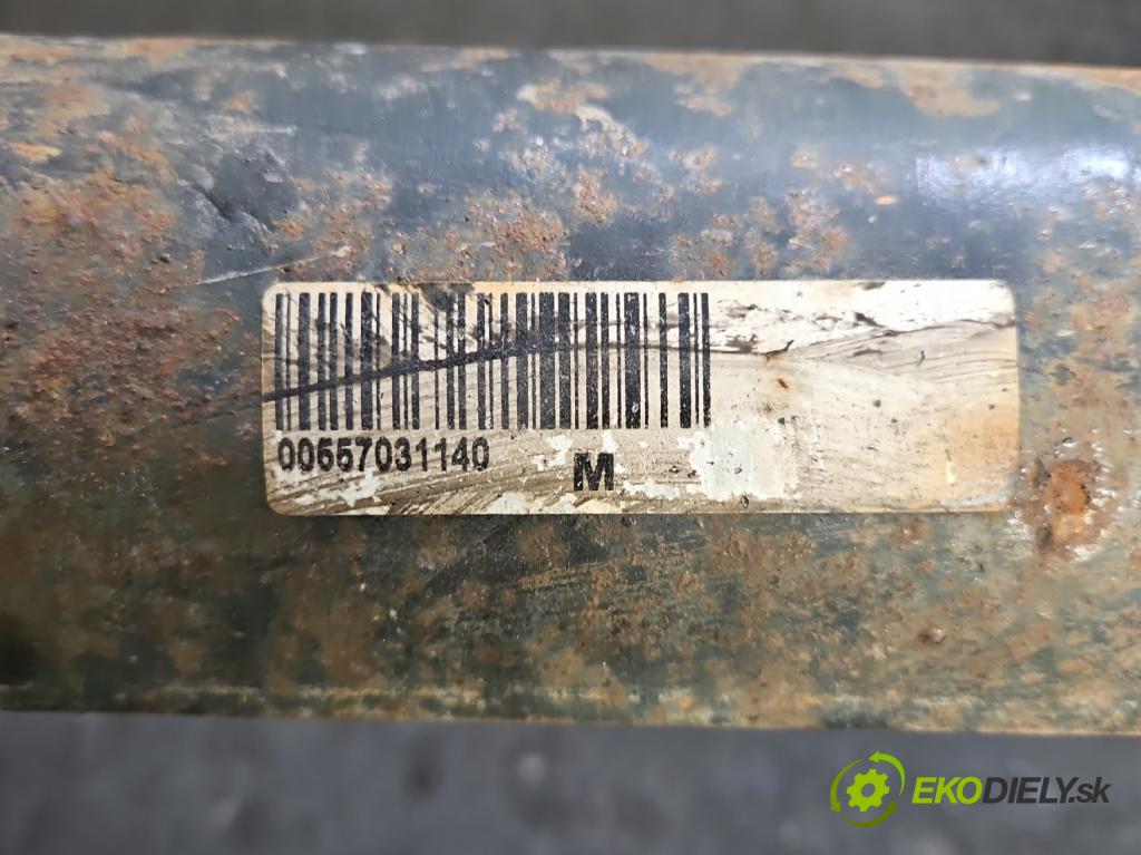 Fiat Punto Grande 1.2 8V 65 hp manual 48 kW 1242 cm3 5- zadní výztuha 00557031140 (Zadní výztuha)