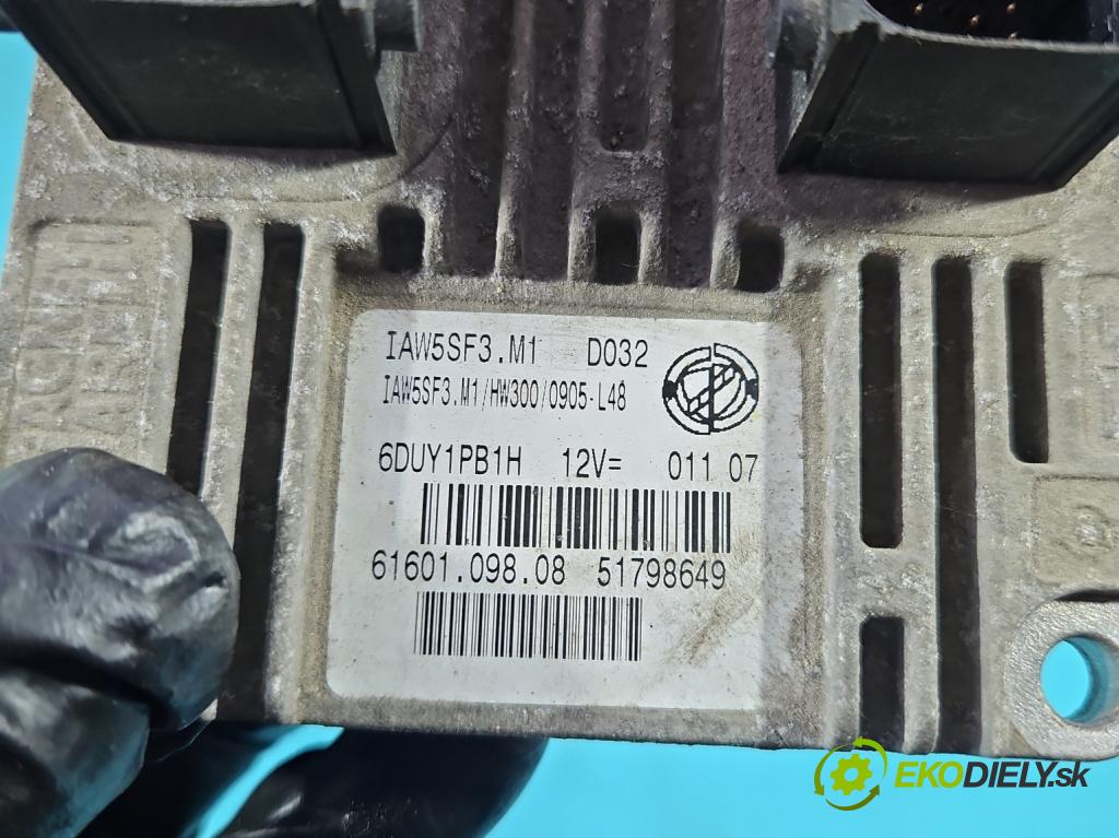 Fiat Punto Grande 1.2 8V 65 HP manual 48 kW 1242 cm3 5- riadiaca jednotka motora IAW5SF3.M1