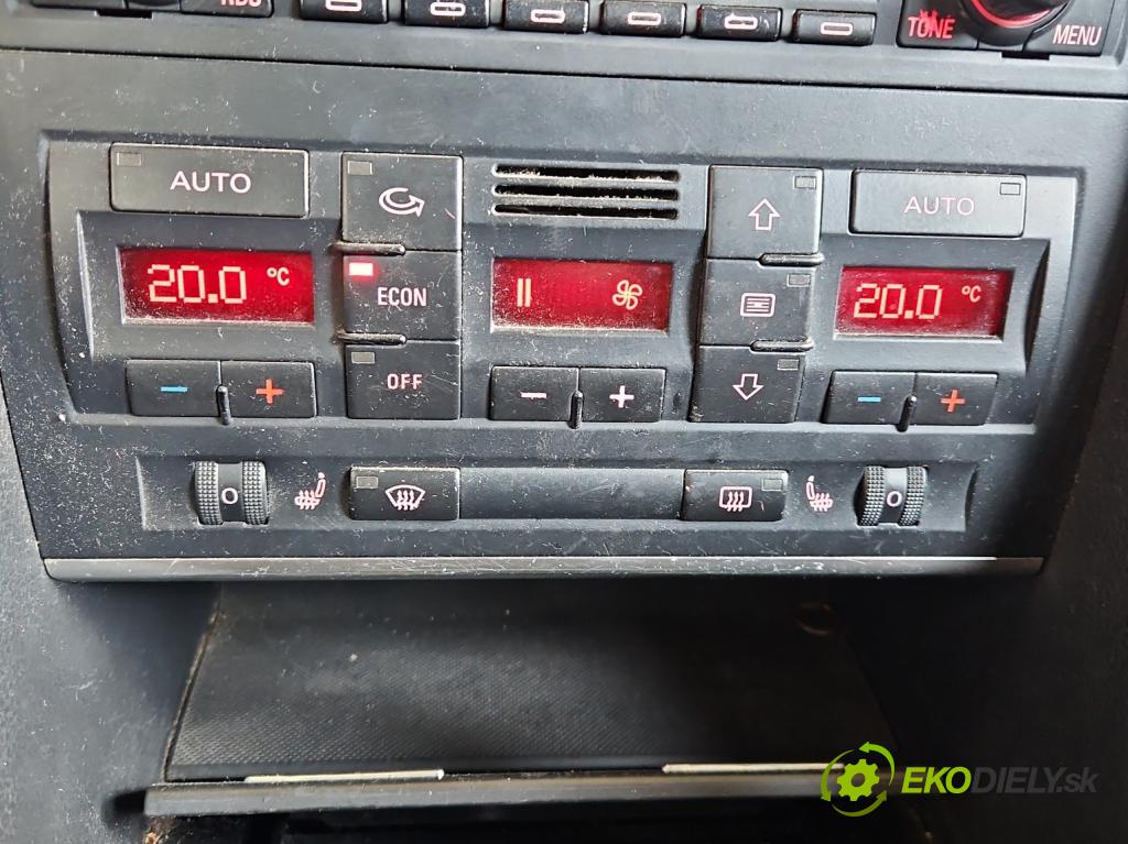 Audi A4 B7 2004-2008 2.0 tdi 140 hp manual 103 kW 1968 cm3 5- palubní deska panel topení 8E0820043AK