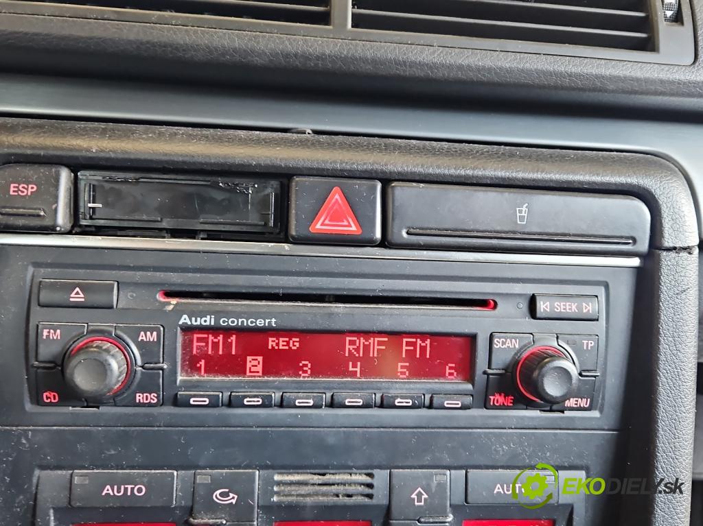 Audi A4 B7 2004-2008 2.0 tdi 140 HP manual 103 kW 1968 cm3 5- Radio originál 