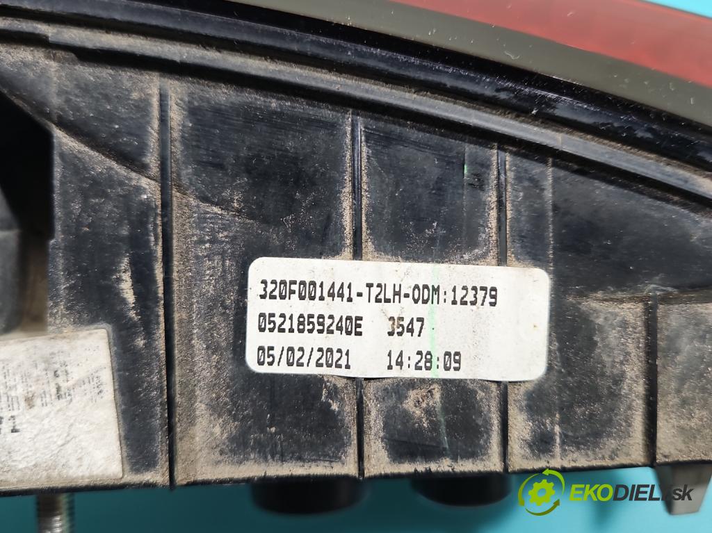 Fiat Tipo II 2015- 1.0 T (46349385) 100 hp manual 73.3 kW 999 cm3 5- světlo zadní levé 0521859240E (Klika dveří ostatní)