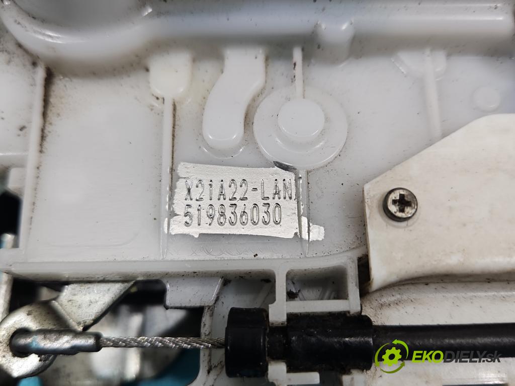 Fiat Tipo II 2015- 1.0 T (46349385) 100 hp manual 73,3 kW 999 cm3 5- zámek přední levý X21A22-LAN