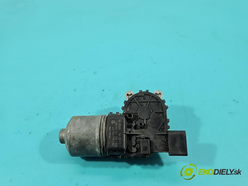 Vw Polo IV 9N 2001-2009 1.2 12V 64 hp manual 47 kW 1198 cm3 5- motor stěračů přední 6Q1955119A