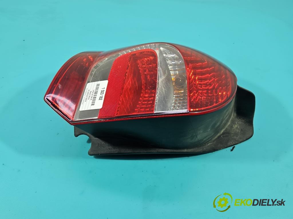 Renault Modus 1.5 dci 86 HP manual 63 kW 1461 cm3 5- svetlo / reflektor zadné ľavé 8200658411R (Kľučka dverí ostatné)
