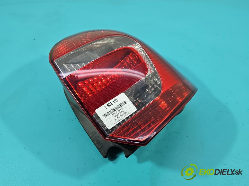 Renault Modus 1.5 dci 86 HP manual 63 kW 1461 cm3 5- svetlo / reflektor zadné pravé 8200658413R (Kľučka dverí ostatné)