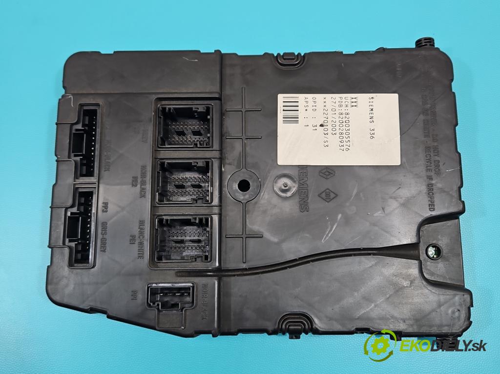 Renault Megane II 2003-2008 1.9 dci 120 hp manual 88 kW 1870 cm3 3- řídící jednotka 8200305576