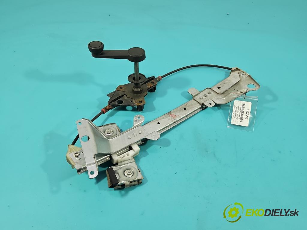 Ford Fiesta Mk6 2002-2008 1.4 tdci 68 HP manual 50 kW 1399 cm3 5- mechanizmus okna predné ľavý 2S61-A23201-AN