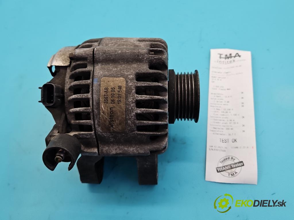 Ford Fiesta Mk6 2002-2008 1.4 tdci 68 HP manual 50 kW 1399 cm3 5- Alternator  (Alternátor)
