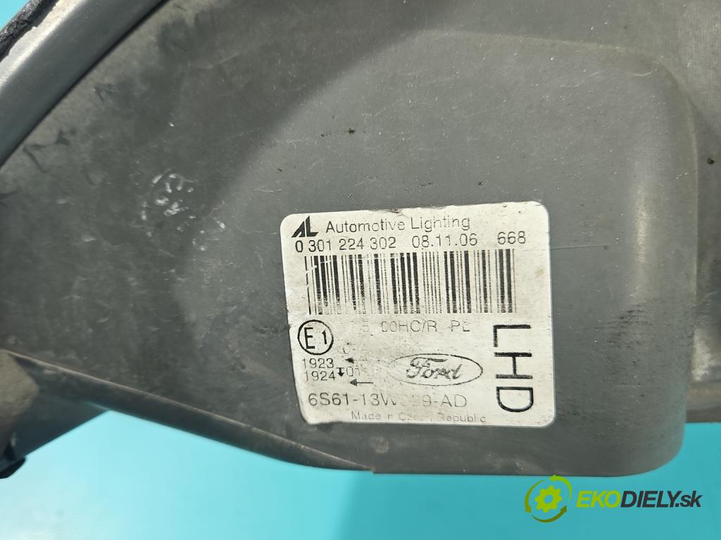 Ford Fiesta Mk6 2002-2008 1.4 tdci 68 HP manual 50 kW 1399 cm3 5- Reflektor: pravý 0301224302 (Svetlo predné pravé)