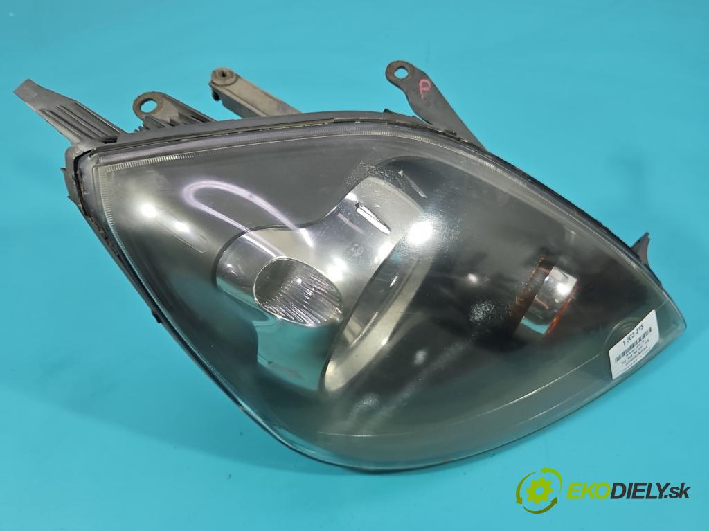 Ford Fiesta Mk6 2002-2008 1.4 tdci 68 HP manual 50 kW 1399 cm3 5- Reflektor: pravý 0301224302 (Svetlo predné pravé)