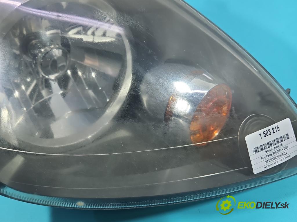 Ford Fiesta Mk6 2002-2008 1.4 tdci 68 HP manual 50 kW 1399 cm3 5- Reflektor: pravý 0301224302 (Svetlo predné pravé)