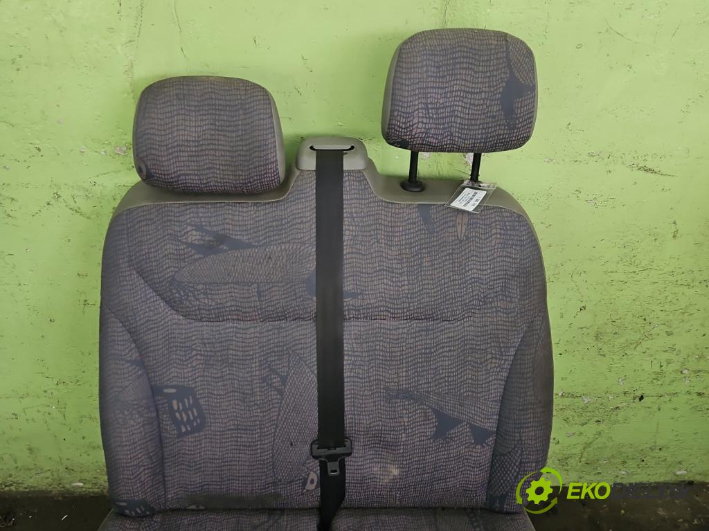 Renault Trafic II 2001-2014 1.9 dci 82 HP manual 60 kW 1870 cm3 5- Sedačka pravý  (Sedadlo)