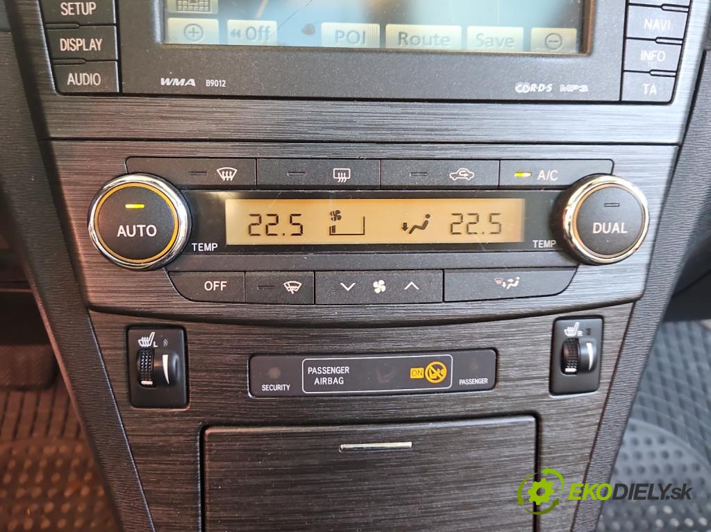 Toyota Avensis III T27 2009-2018 2.2 D-CAT 150 hp automatic 110 kW 2231 cm3 5- palubní deska panel topení 55900-05320