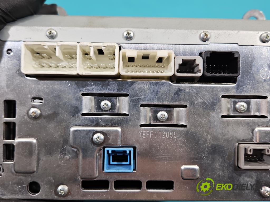 Toyota Avensis III T27 2009-2018 2.2 D-CAT 150 HP automatic 110 kW 2231 cm3 5- Radio originál 86113-60V640