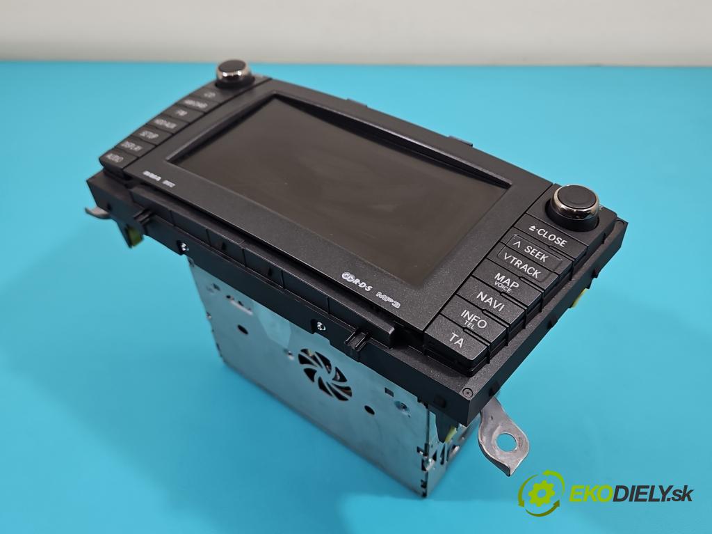 Toyota Avensis III T27 2009-2018 2.2 D-CAT 150 HP automatic 110 kW 2231 cm3 5- Radio originál 86113-60V640