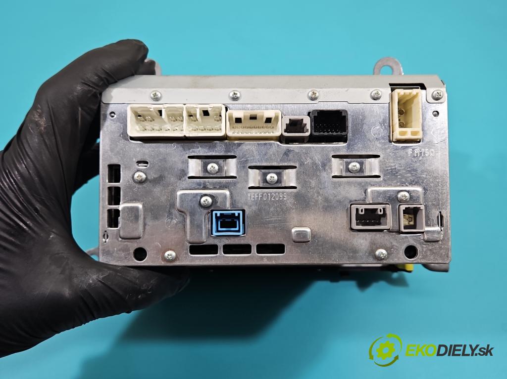 Toyota Avensis III T27 2009-2018 2.2 D-CAT 150 HP automatic 110 kW 2231 cm3 5- Radio originál 86113-60V640