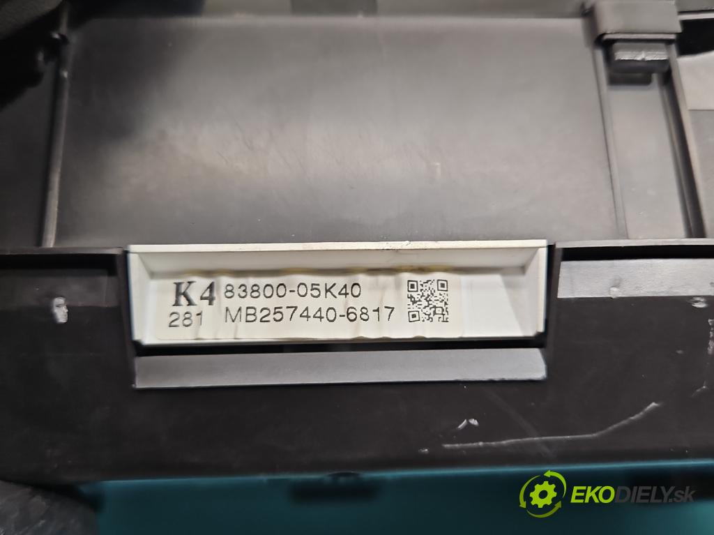 Toyota Avensis III T27 2009-2018 2.2 D-CAT 150 HP automatic 110 kW 2231 cm3 5- prístrojovka/ budíky 83800-05K40 (Prístrojová doska)