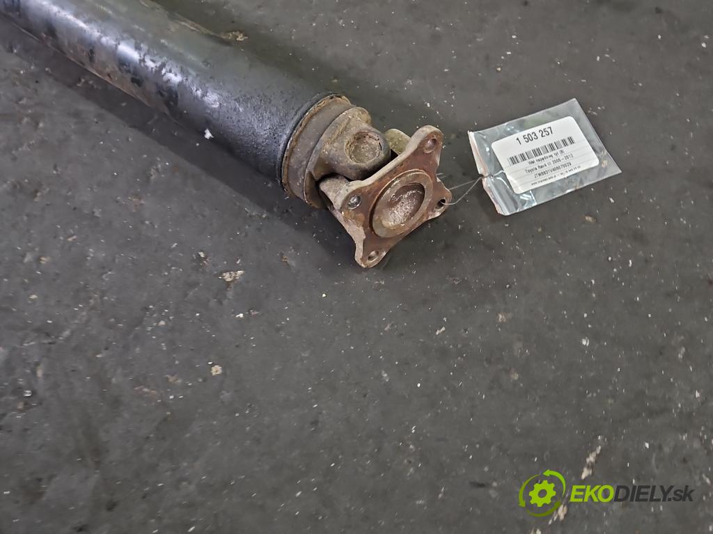 Toyota Rav4 III 2005-2012 2.2 D-CAT 177 HP manual 130 kW 2231 cm3 5- Hřídel: zadné  (Kardaňový hriadeľ)