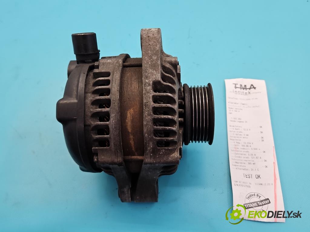 Honda Legend IV 2004-2012 3.5 V6 295HP automatic 217 kW 3471 cm3 4- Alternator  (Alternátor)