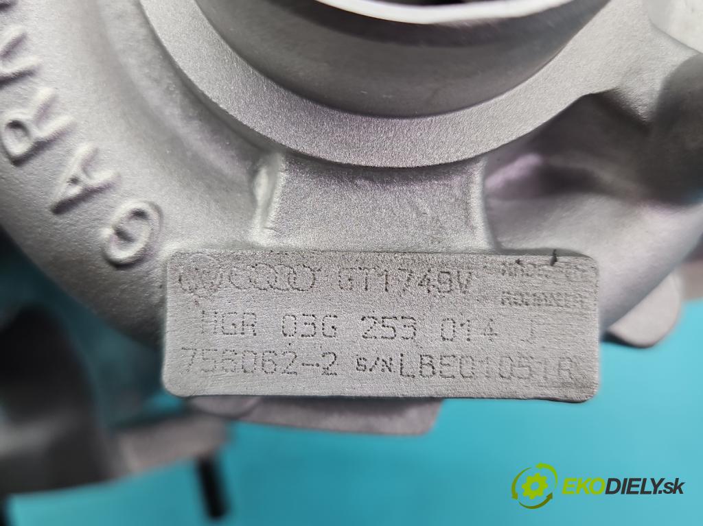 Mitsubishi Outlander II 2006-2013 2.0 DI-D 140 hp manual 103 kW 1968 cm3 5- Turbodmychadlo repasováno 756062-2