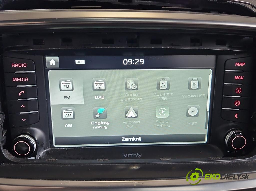 Kia Sorento III 2014-2020 2.0 crdi 185 HP automatic 136 kW 1999 cm3 5- Radio originál 96560-C5103WK